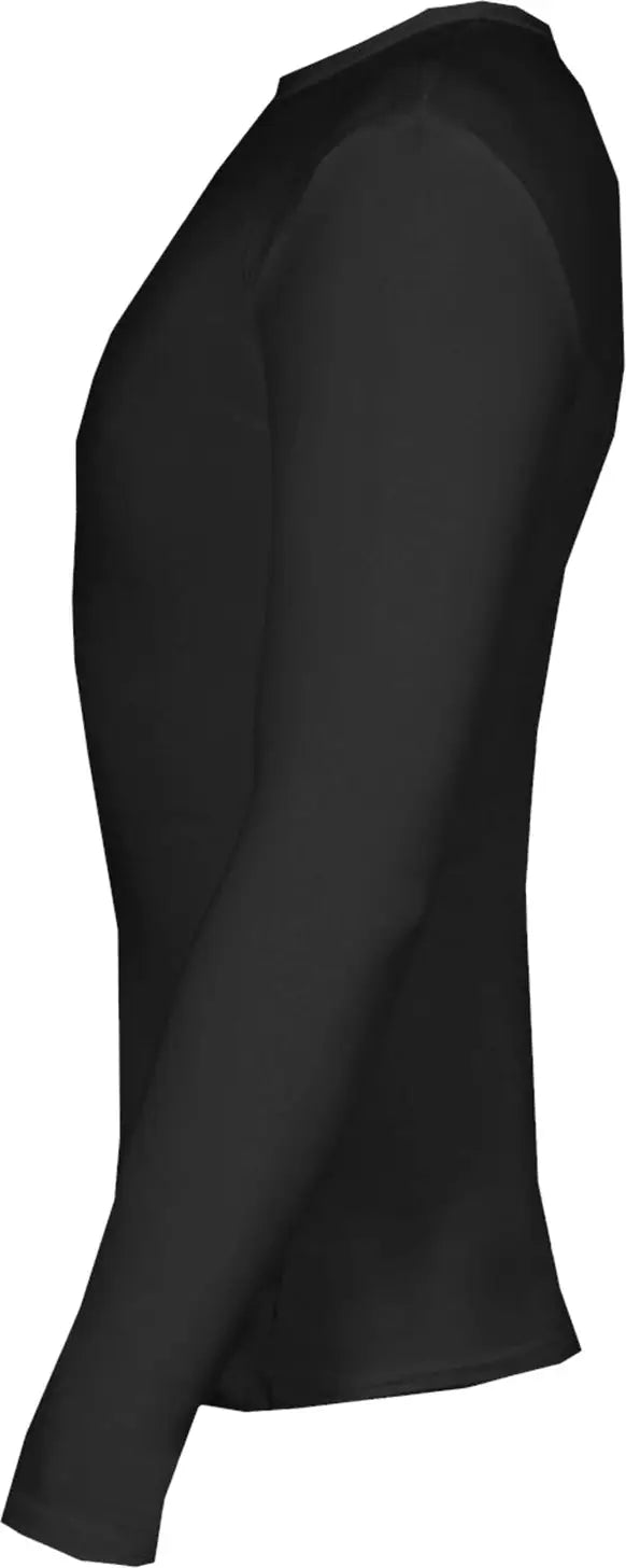 Badger Sport 4605 Pro-compression Long Sleeve Crew - Black