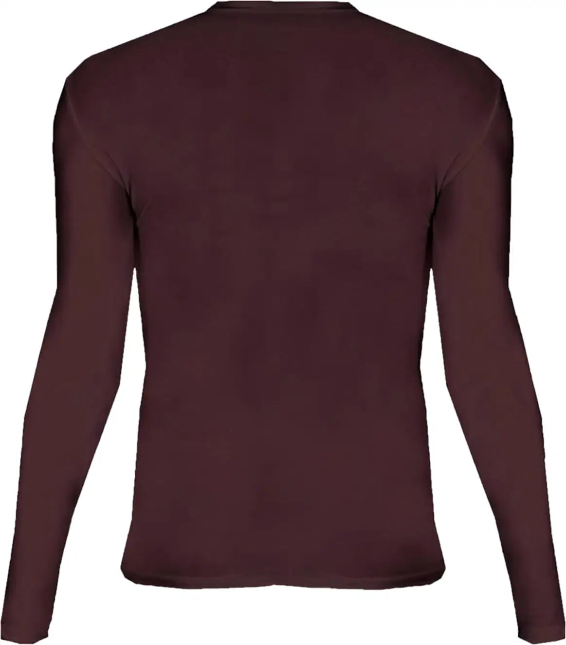 Badger Sport 4605 Pro-compression Long Sleeve Crew - Maroon