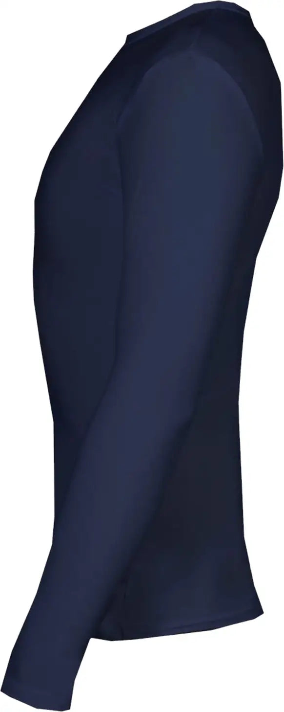 Badger Sport 4605 Pro-compression Long Sleeve Crew - Navy