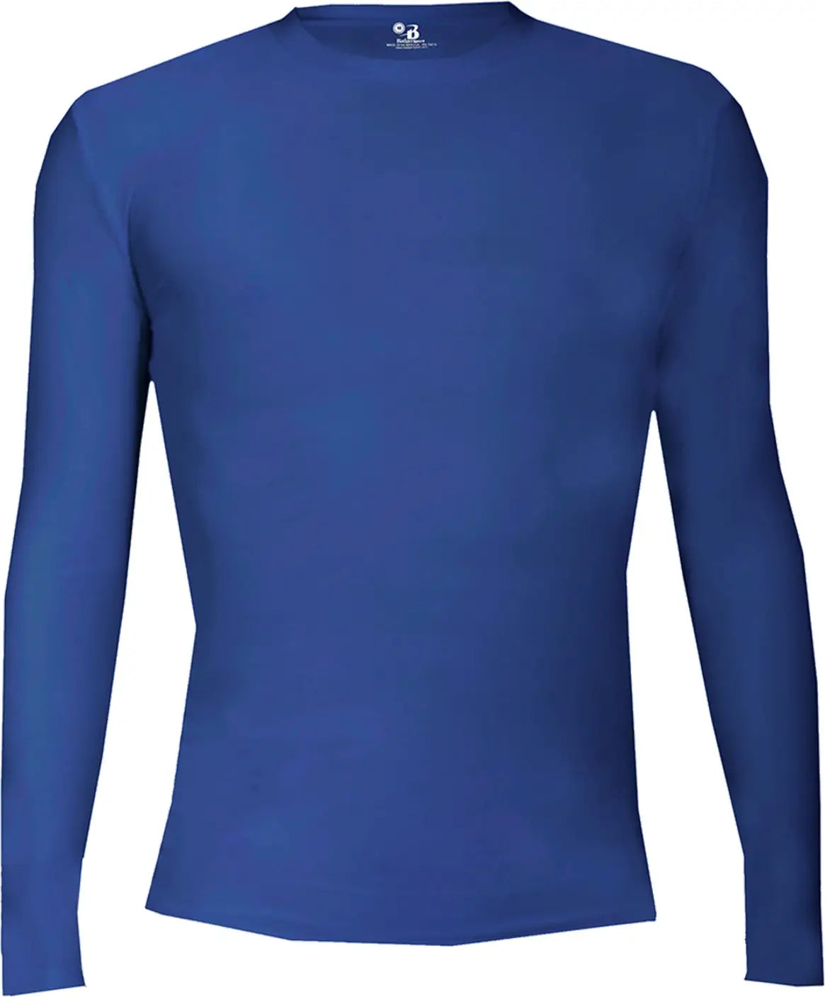 Badger Sport 4605 Pro-compression Long Sleeve Crew - Royal - Adult s