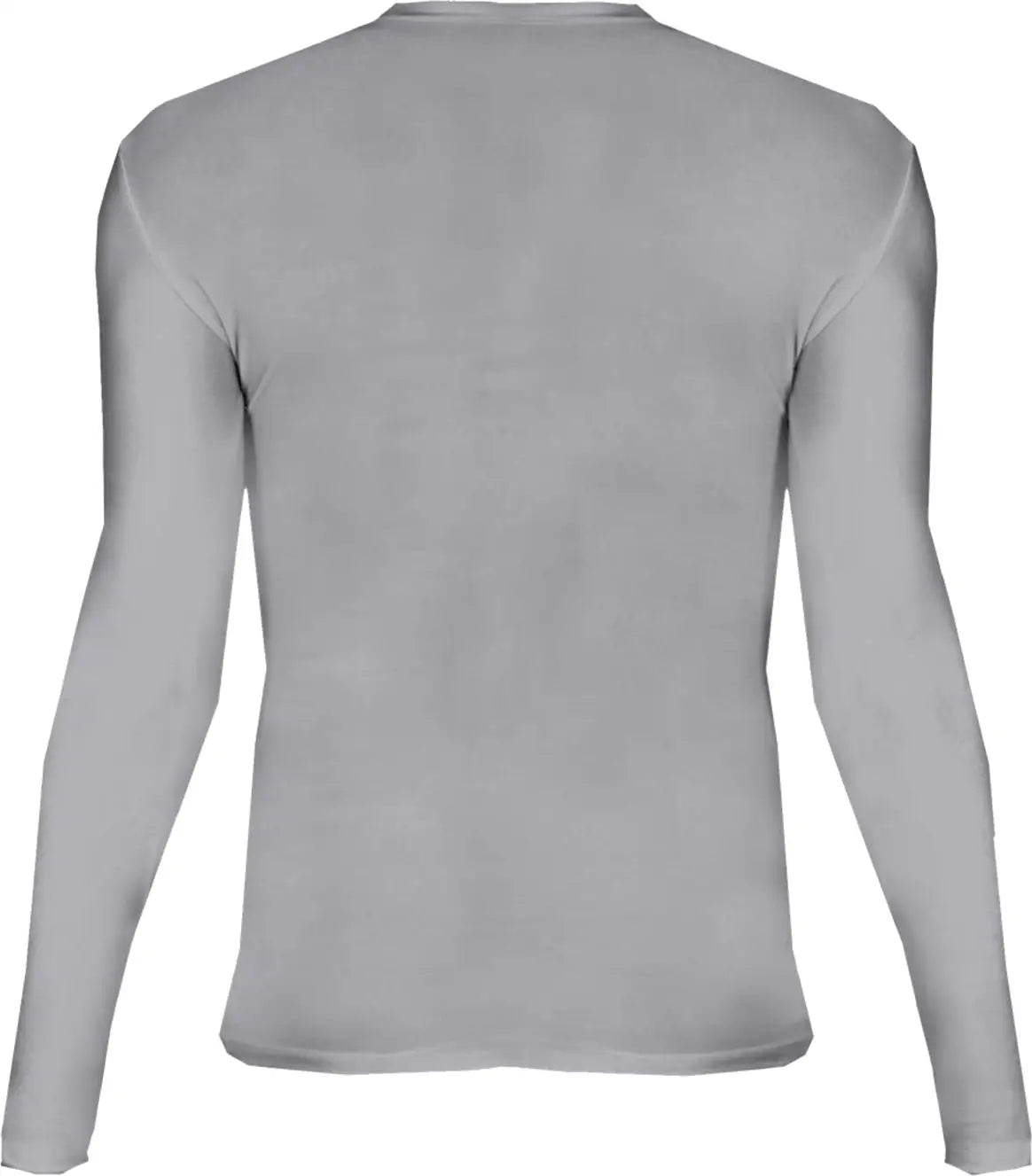 Badger Sport 4605 Pro-compression Long Sleeve Crew - Silver