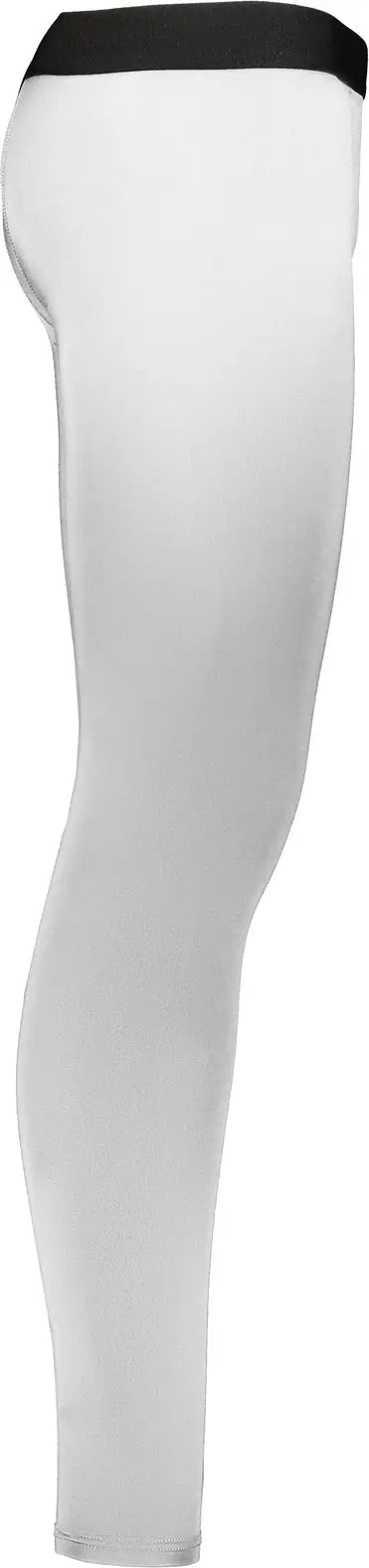 Badger Sport 4610 Full Length Compression Tight - White