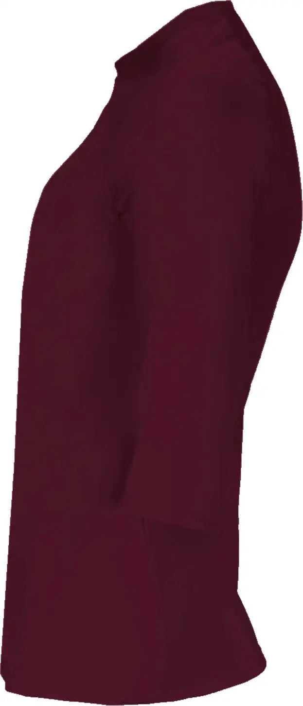 Badger Sport 4627 Pro Compression 1/2 Sleeve Crew - Maroon