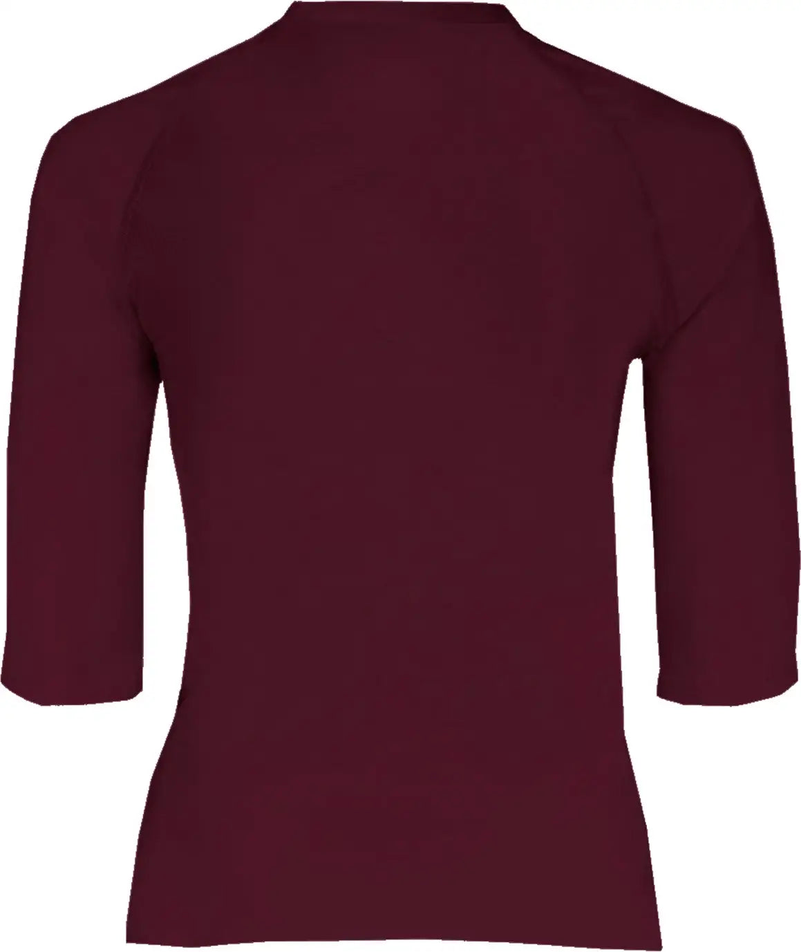 Badger Sport 4627 Pro Compression 1/2 Sleeve Crew - Maroon