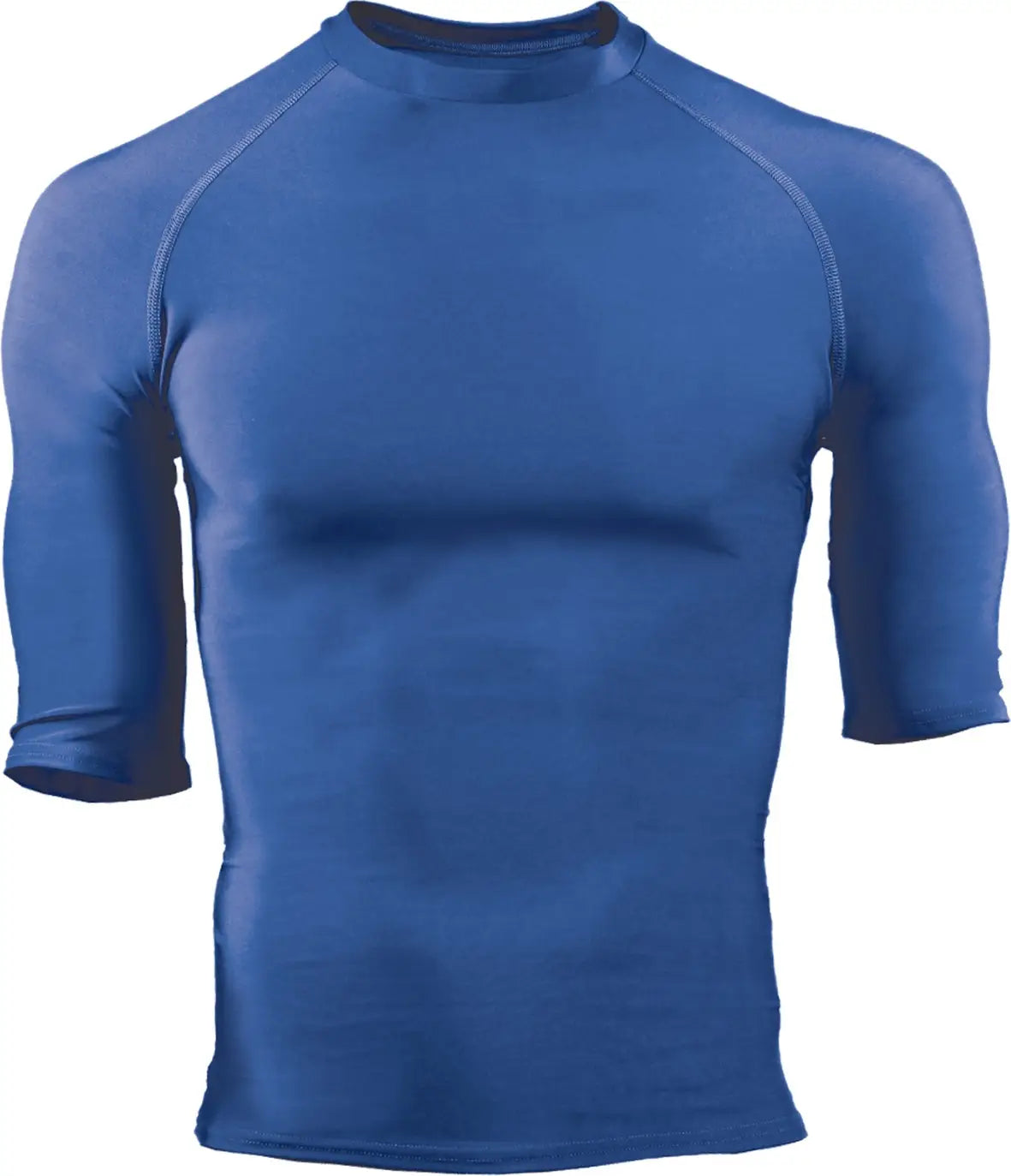 Badger Sport 4627 Pro Compression 1/2 Sleeve Crew - Royal - Adult s