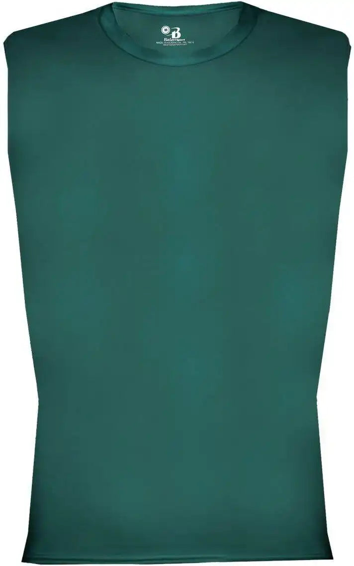 Badger Sport 4631 Pro Compression Sleeveless Forest