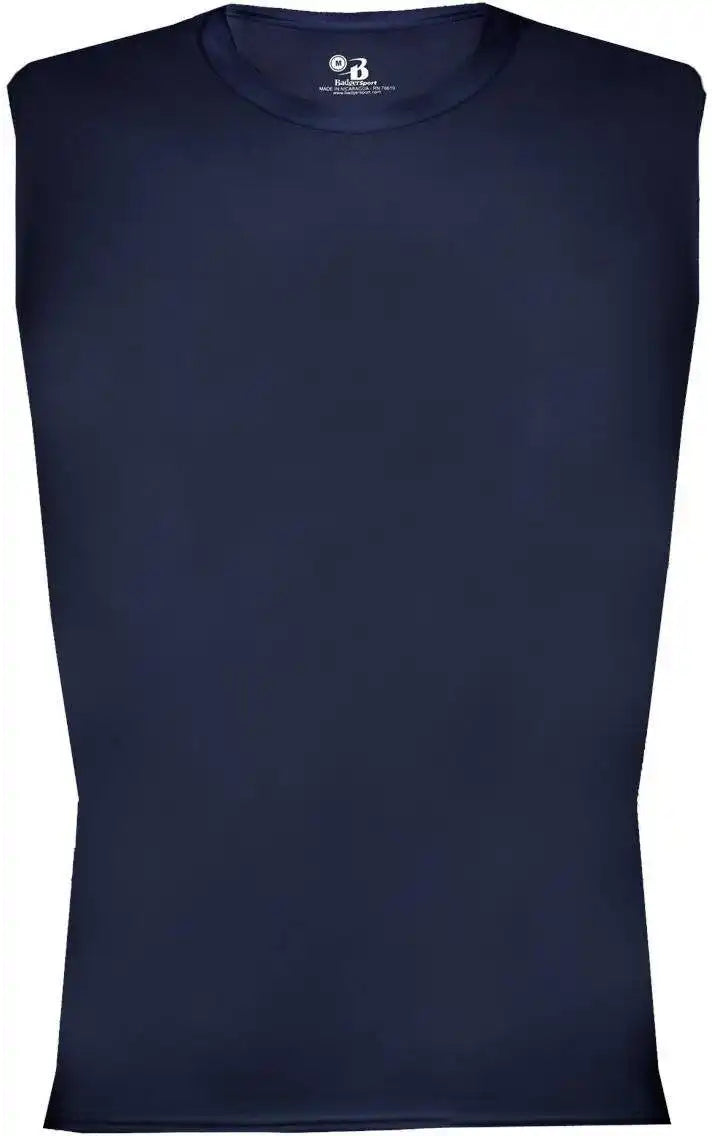 Badger Sport 4631 Pro-compression Sleeveless - Navy