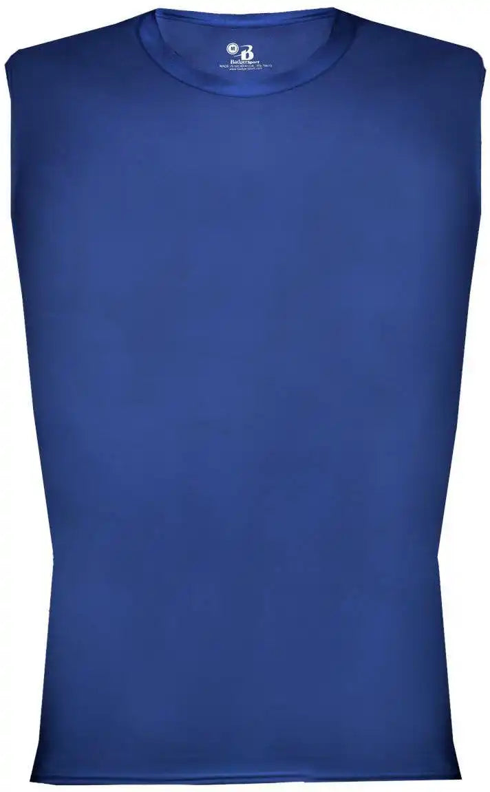 Badger Sport 4631 Pro-compression Sleeveless - Royal