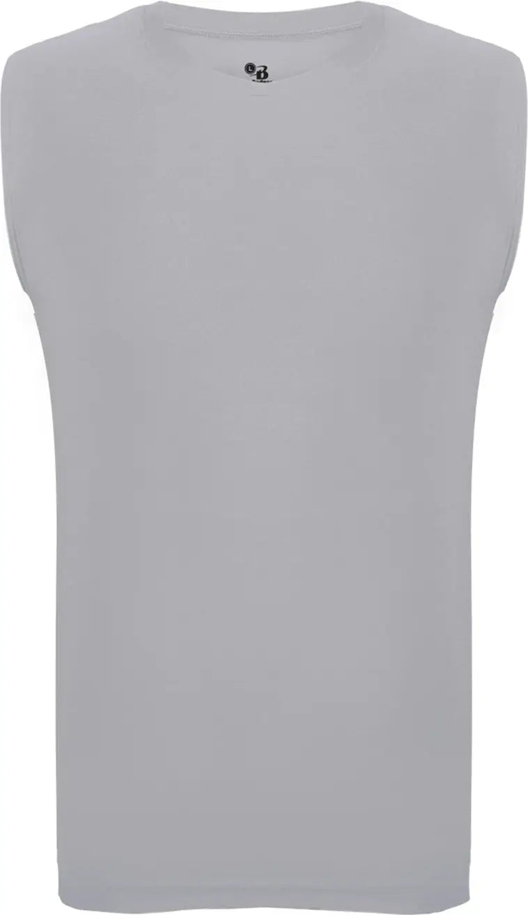 Badger Sport 4631 Pro-compression Sleeveless - Silver - Light Gray / Adult s