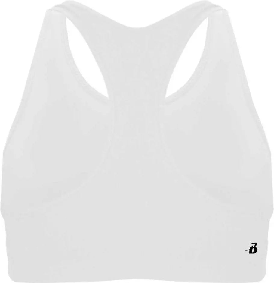 Badger Sport 4636 B-sport Ladies Bra Top - White