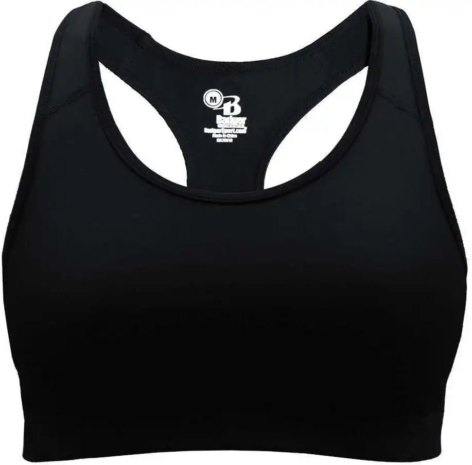 Badger Sport 4636 b Ladies Bra Top Black