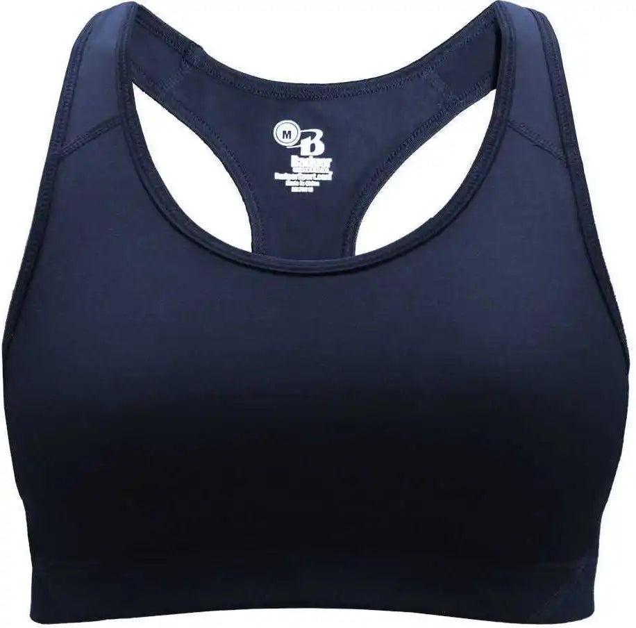 Badger Sport 4636 b Ladies Bra Top Navy