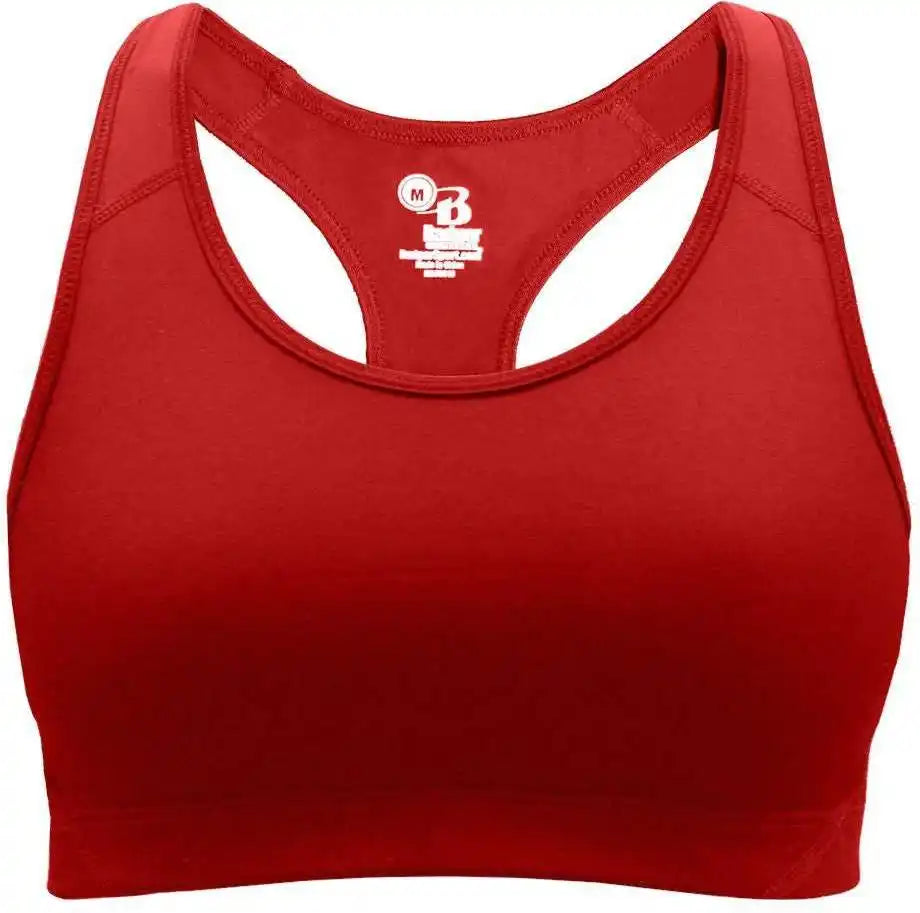 Badger Sport 4636 b Ladies Bra Top Red