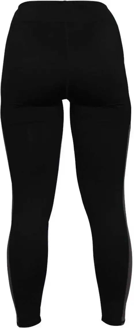 Badger Sport 4637 Panel Ladies Tight - Black Graphite