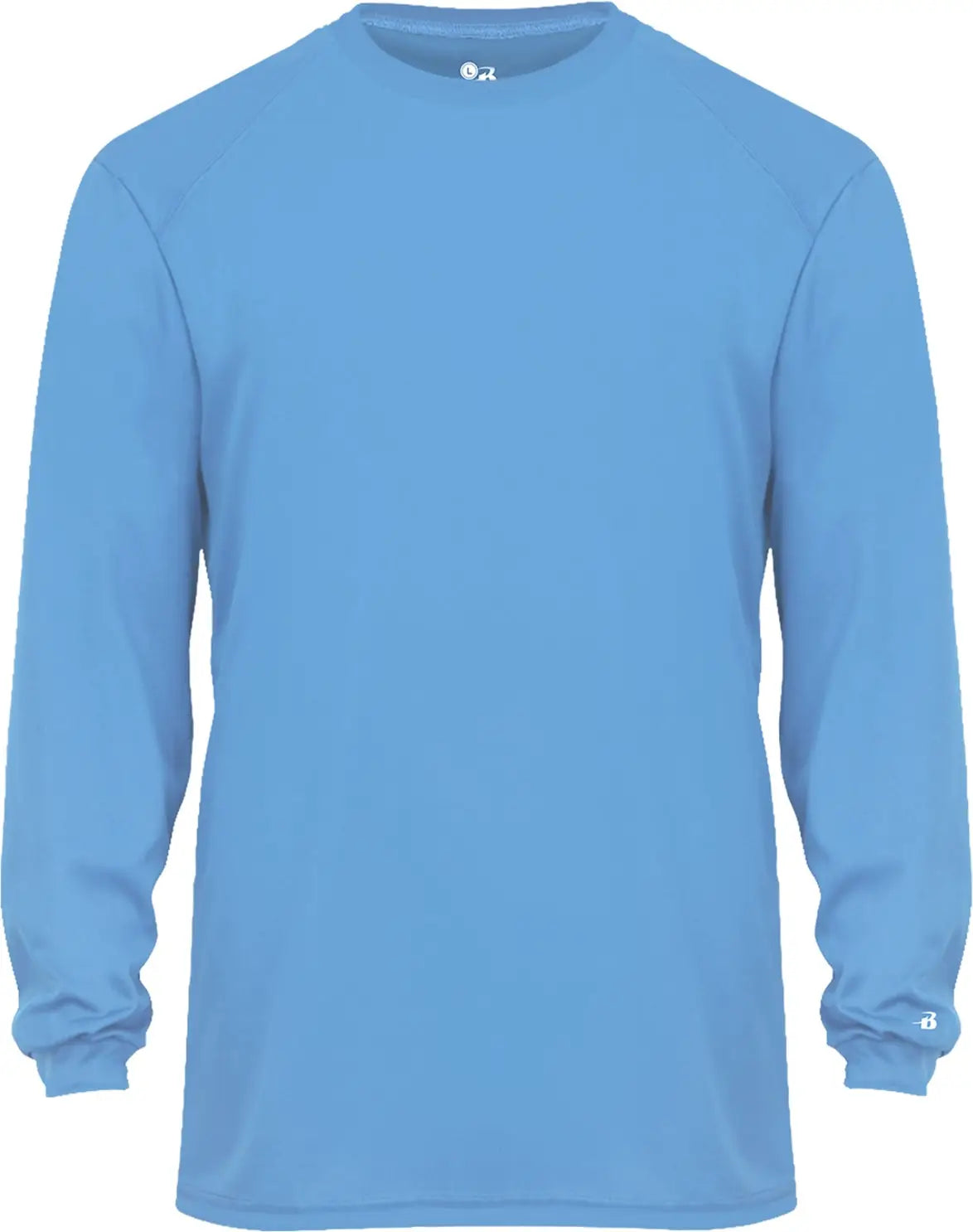Badger Sport 4804 B-tech L/s Tee - Columbia Blue - Adult s
