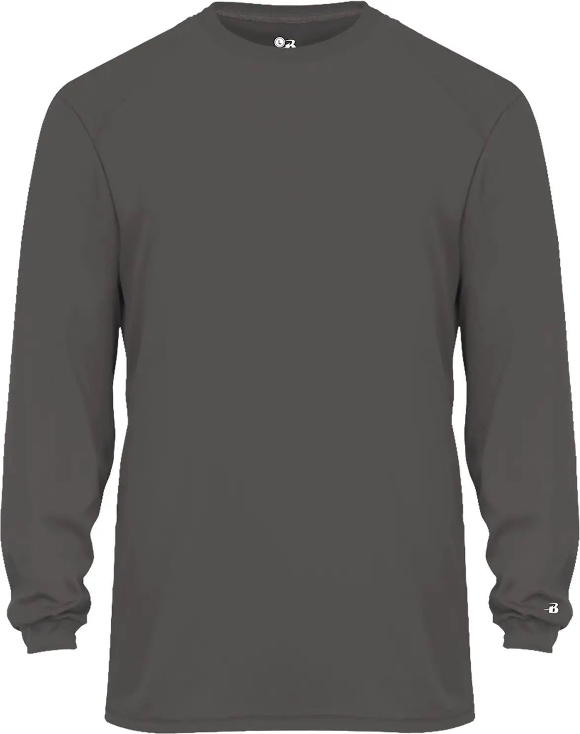 Badger Sport 4804 B-tech L/s Tee - Graphite - Adult s