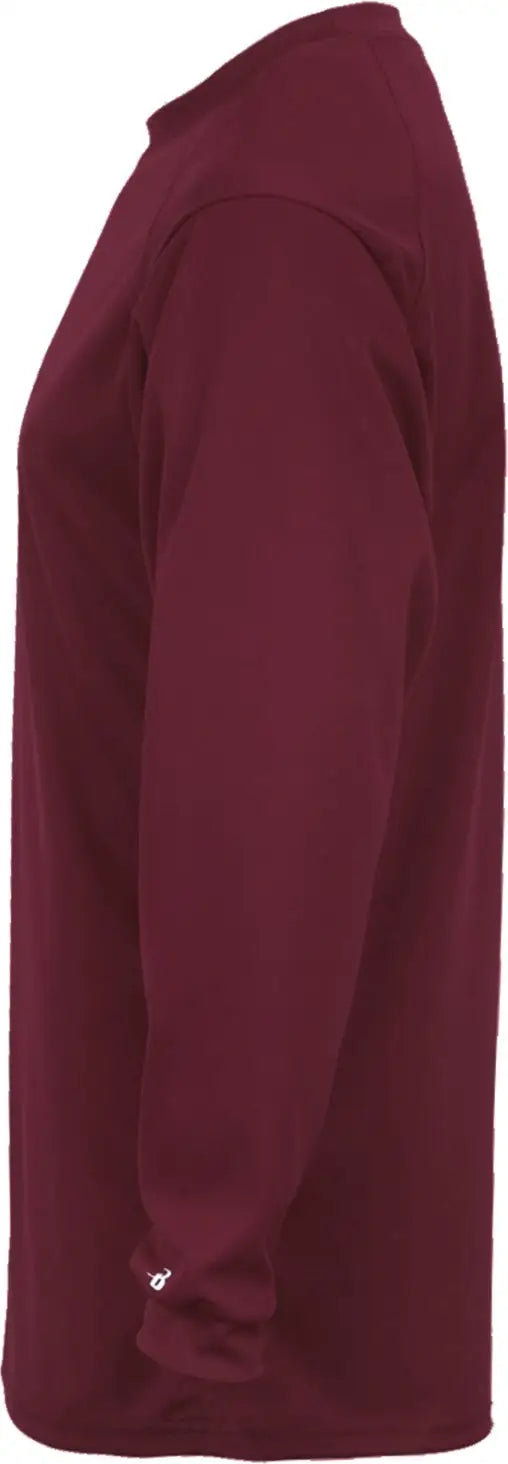 Badger Sport 4804 B-tech L/s Tee - Maroon