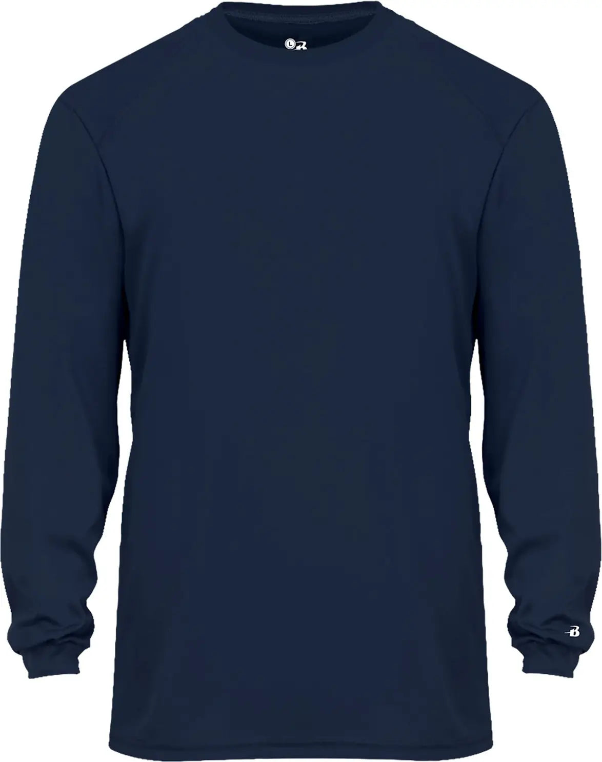 Badger Sport 4804 B-tech L/s Tee - Navy - Adult s