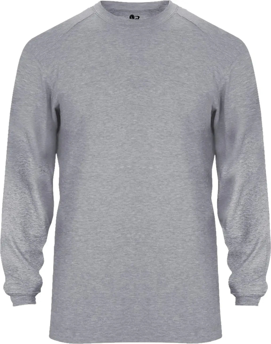 Badger Sport 4804 B-tech L/s Tee - Oxford Gray - Adult s