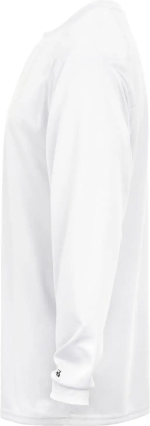Badger Sport 4804 B-tech L/s Tee - White