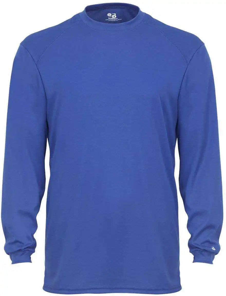 Badger Sport 4804 B-tech Long Sleeve Tee - Royal