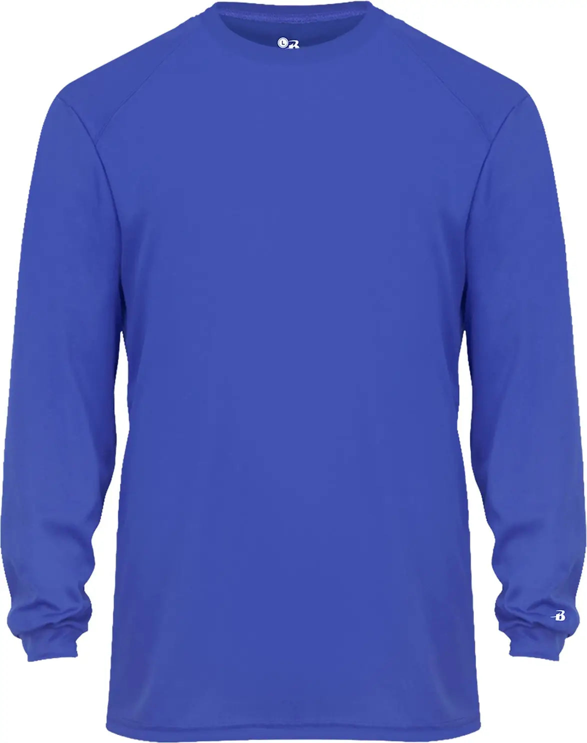 Badger Sport 480400 B-tech L/s Tee - Royal - Adult s
