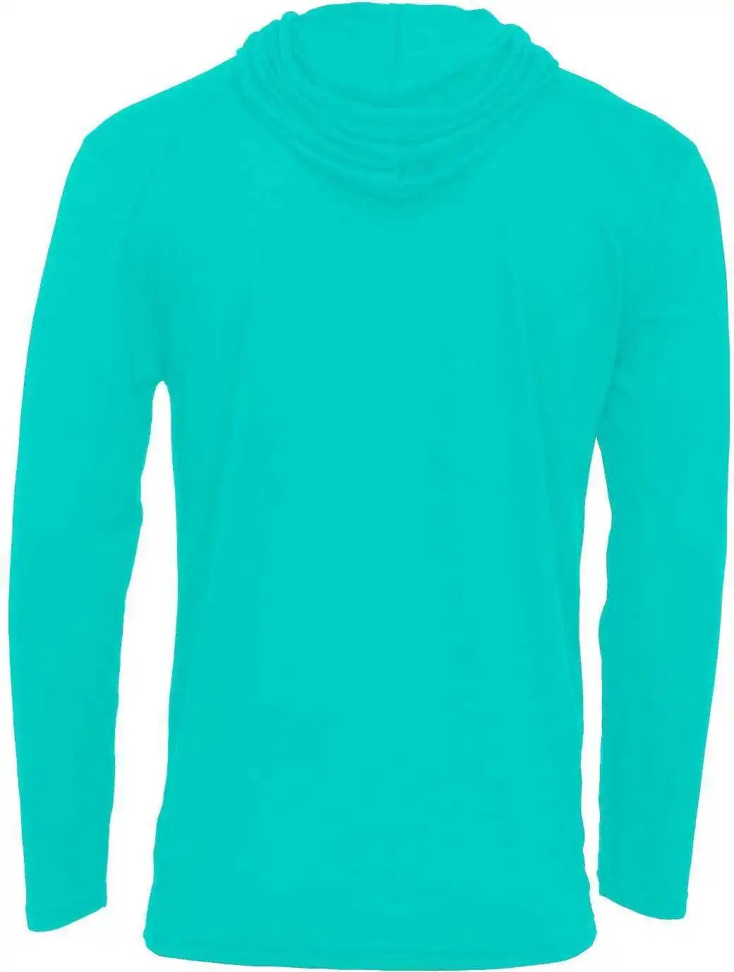 Badger Sport 4905 Tri-blend Surplice Hoodie Tee - Turquoise