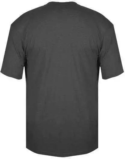 Badger Sport 4940 Tri Blend Tee Black Heather