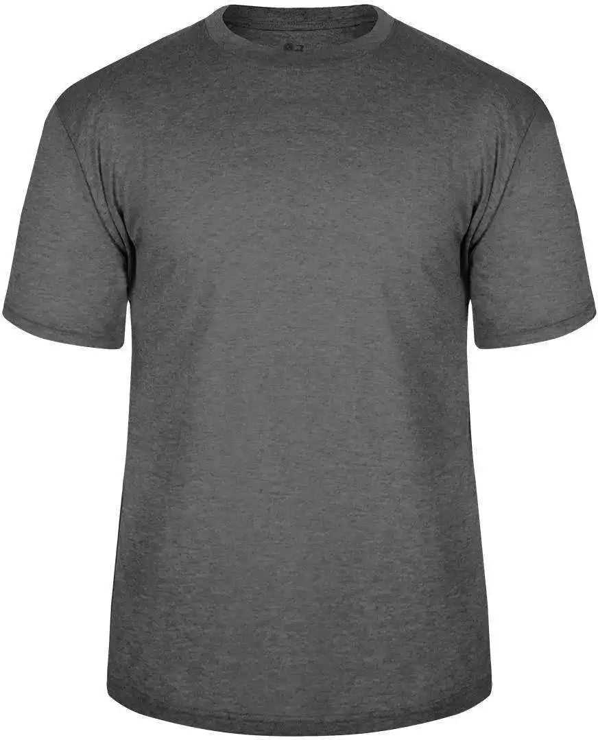 Badger Sport 4940 Tri Blend Tee Graphite Heather