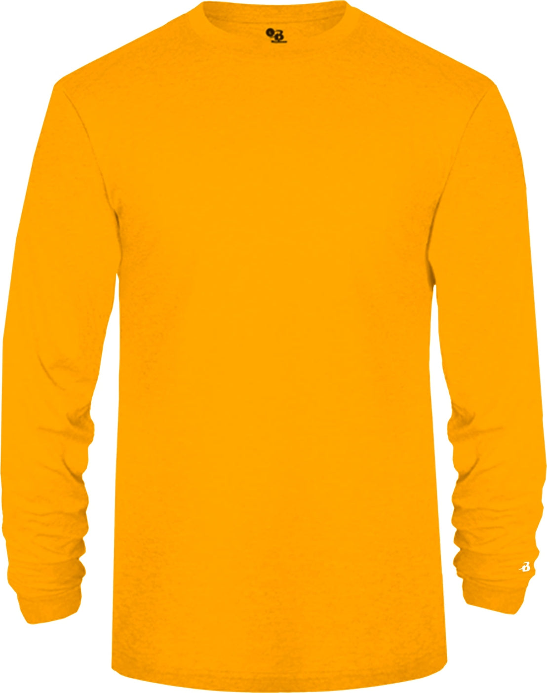 Badger Sport 4944 Tri-blend L/s Tee - Gold Heather - Adult Xs