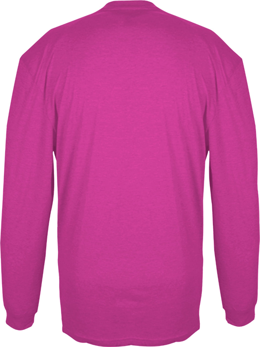 Badger Sport 4944 Tri-blend L/s Tee - Hot Pink Heather