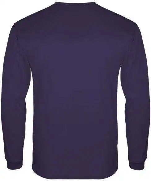 Badger Sport 4944 Tri Blend Long Sleeve Tee Black