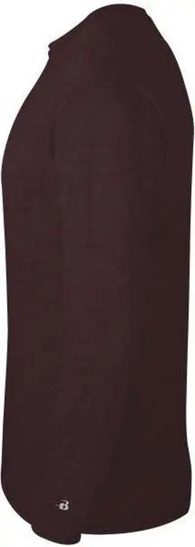 Badger Sport 4944 Tri-blend Long Sleeve Tee - Maroon