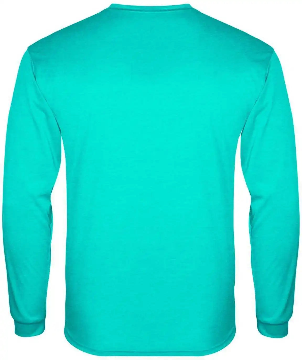 Badger Sport 4944 Tri-blend Long Sleeve Tee - Turquoise