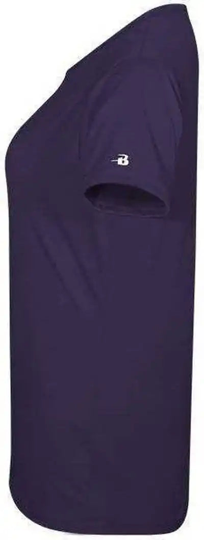 Badger Sport 4962 Tri-blend Ladies’ V-neck Tee - Black