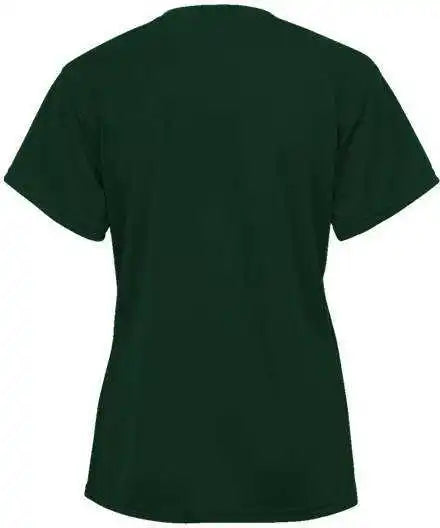 Badger Sport 4962 Tri-blend Ladies’ V-neck Tee - Forest