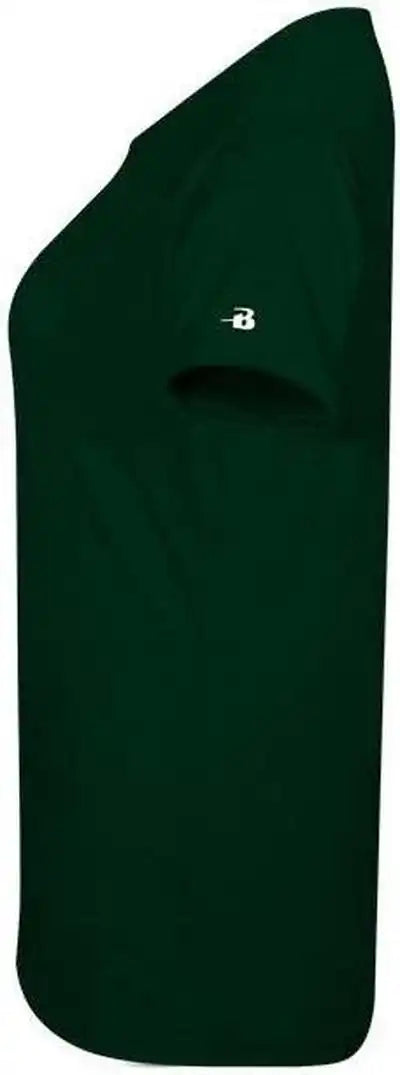 Badger Sport 4962 Tri-blend Ladies’ V-neck Tee - Forest