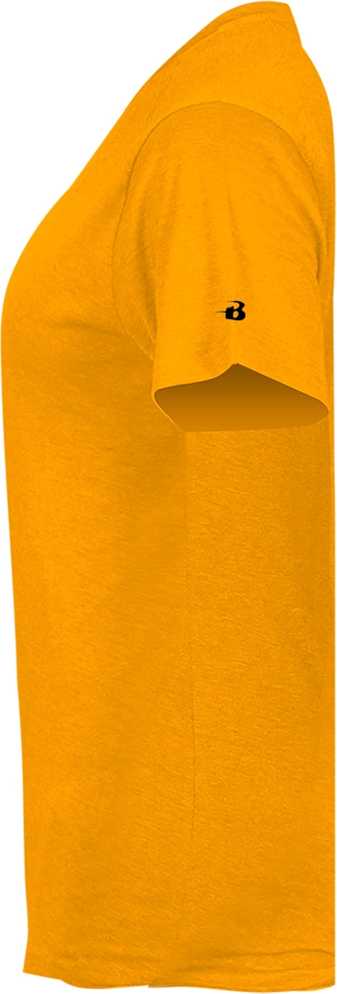 Badger Sport 4962 Tri-blend Ladies V-neck Tee - Gold Heather