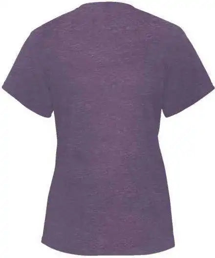 Badger Sport 4962 Tri-blend Ladies’ V-neck Tee - Purple Heather