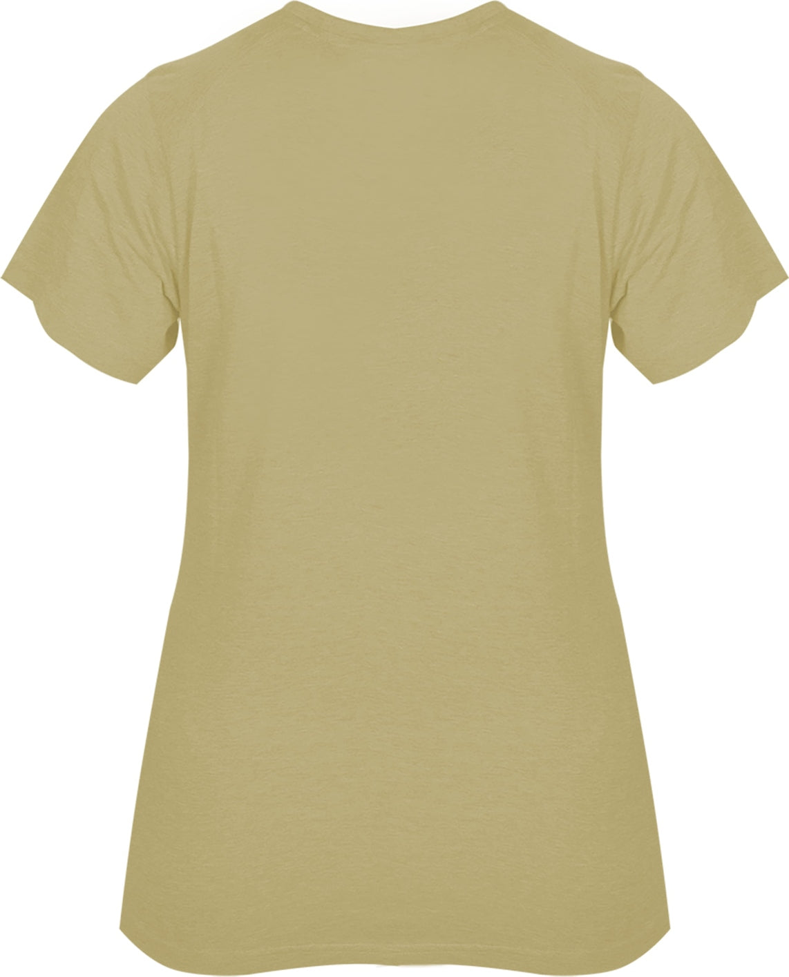 Badger Sport 4962 Tri-blend Ladies V-neck Tee - Vegas Gold Heather