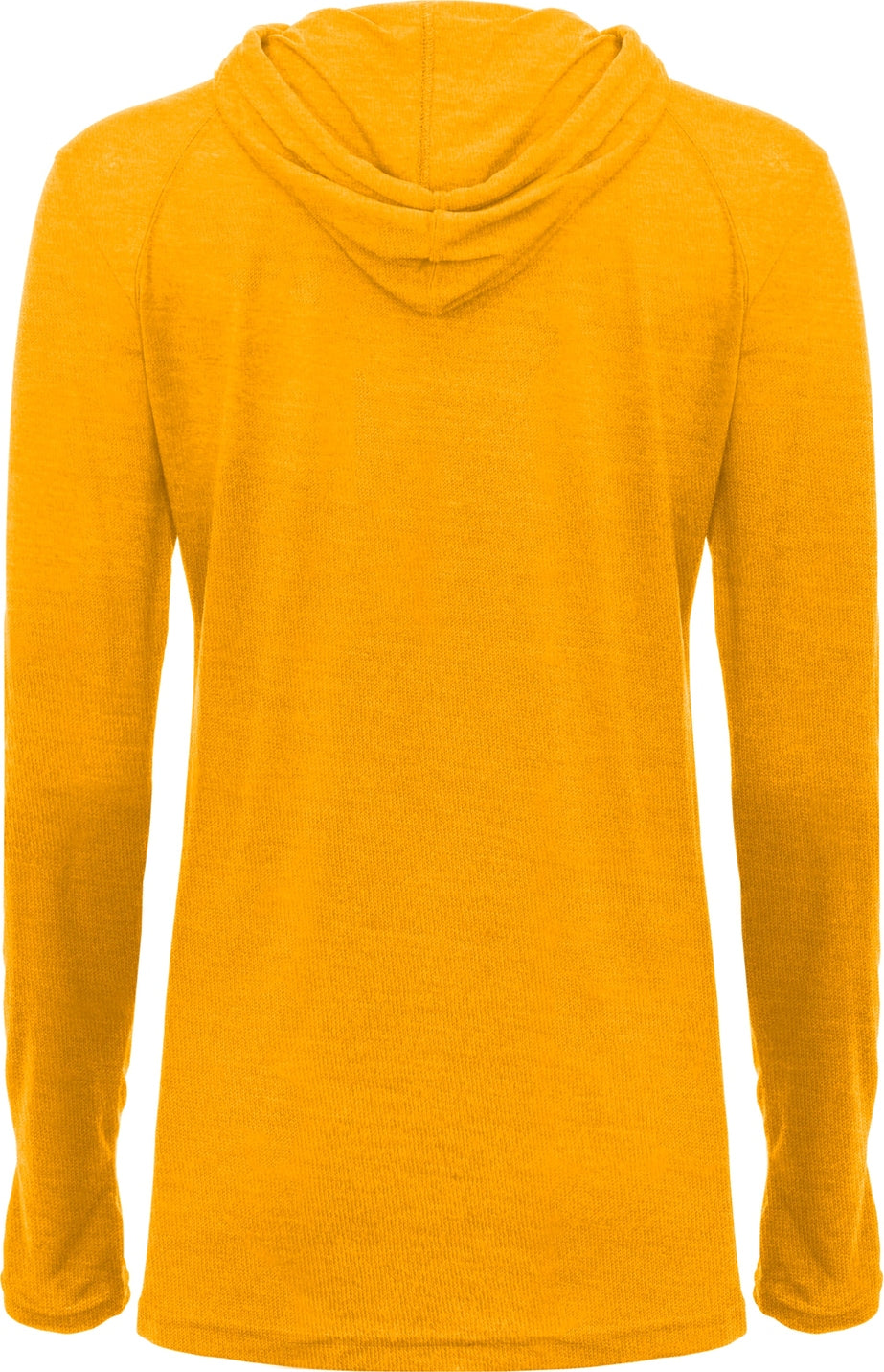 Badger Sport 4965 Tri-blend Surplice Women’s Hooded Tee - Gold Heather