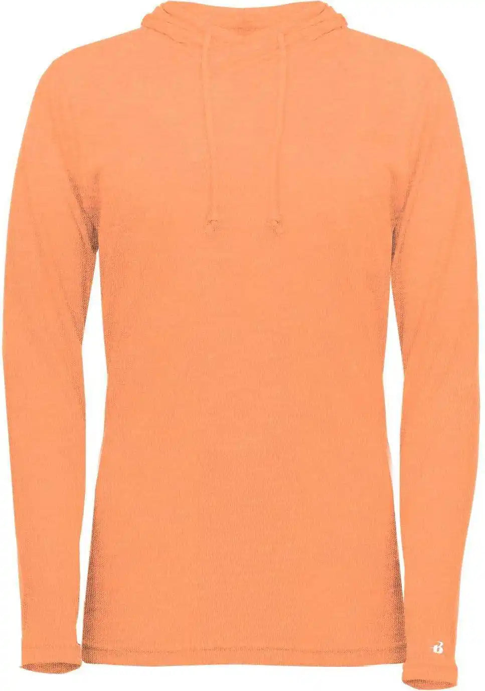 Badger Sport 496500 Tri Blend Surplice Women’s Hoodie Tee Peach