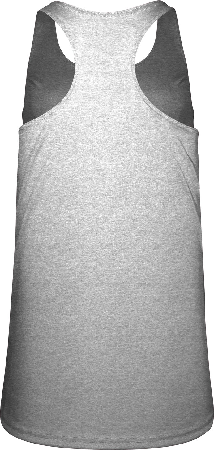 Badger Sport 4966 Tri-blend Ladies Racerback Tank - Oxford
