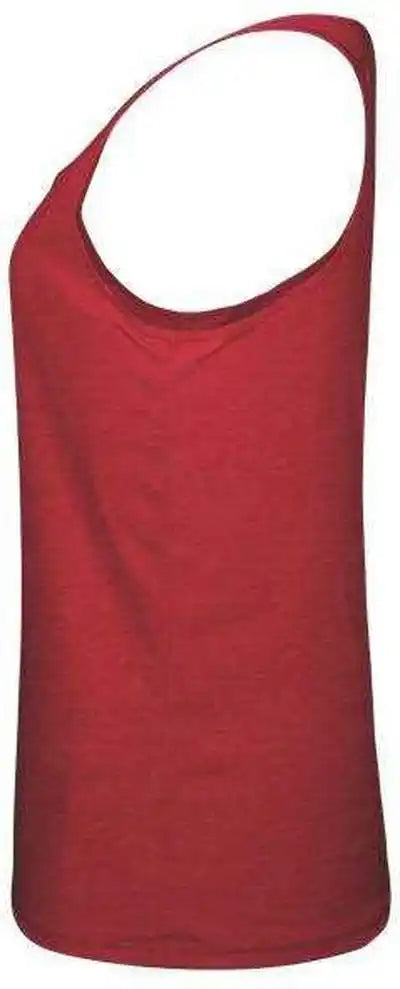Badger Sport 4966 Tri-blend Ladies’ Racerback Tank - Red