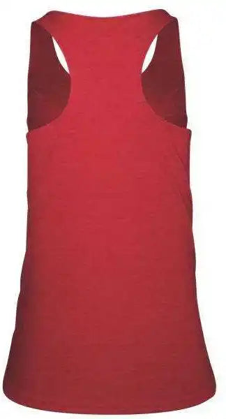 Badger Sport 4966 Tri Blend Ladies’ Racerback Tank Red