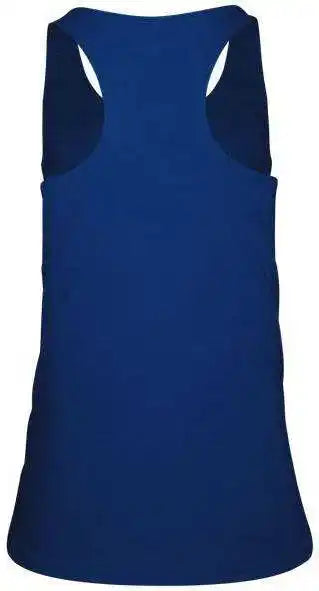 Badger Sport 4966 Tri-blend Ladies’ Racerback Tank - Royal