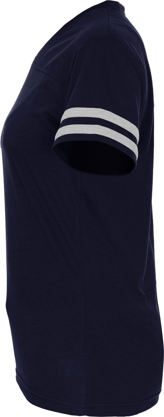 Badger Sport 4967 Tri-blend Women’s Fan Tee - Navy Oxford