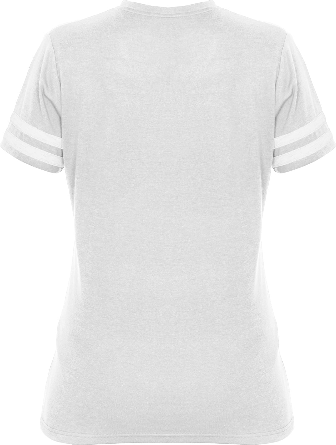 Badger Sport 4967 Tri-blend Women’s Fan Tee - Oxford White