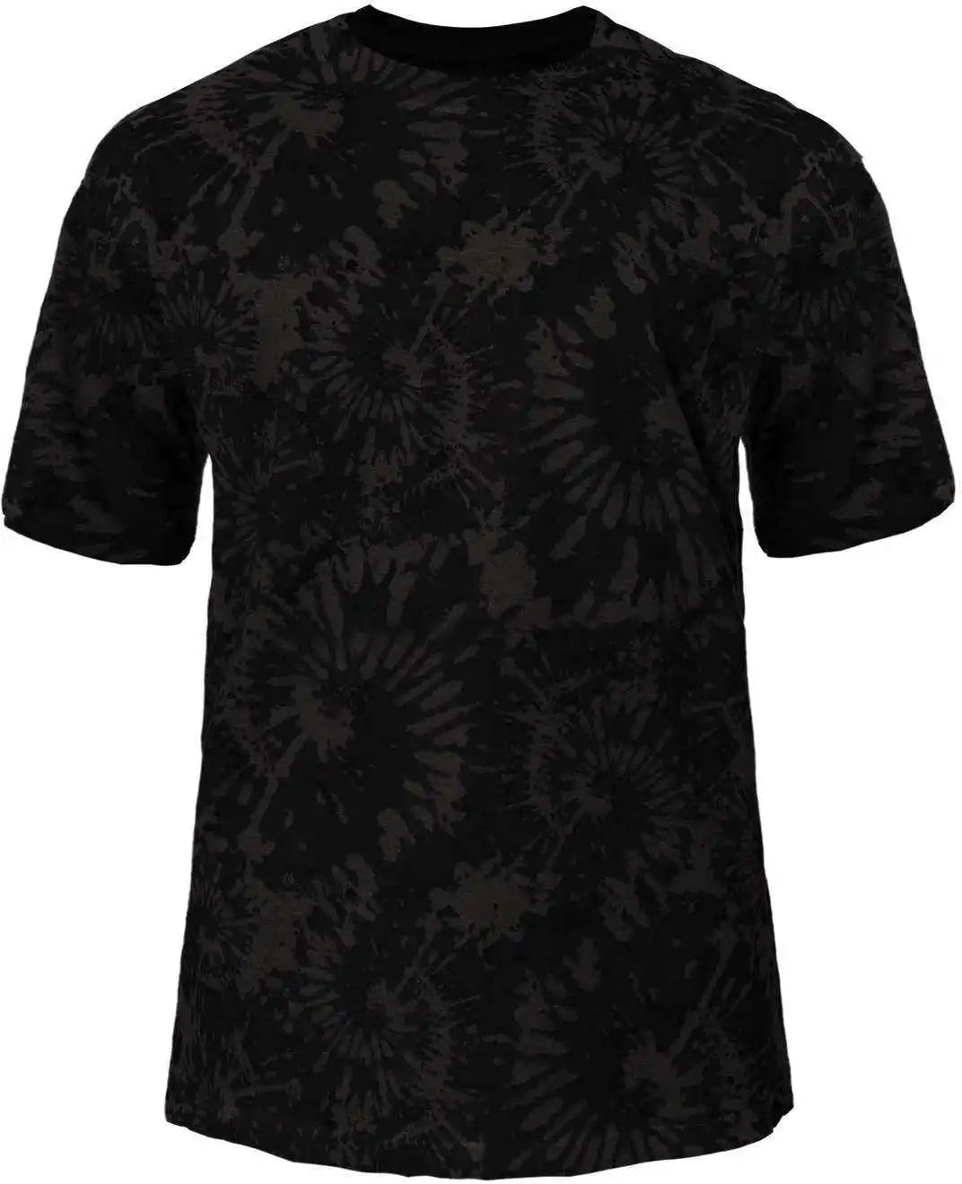 Badger Sport 4975 Adult Tie-dye Tri-blend Tee - Black
