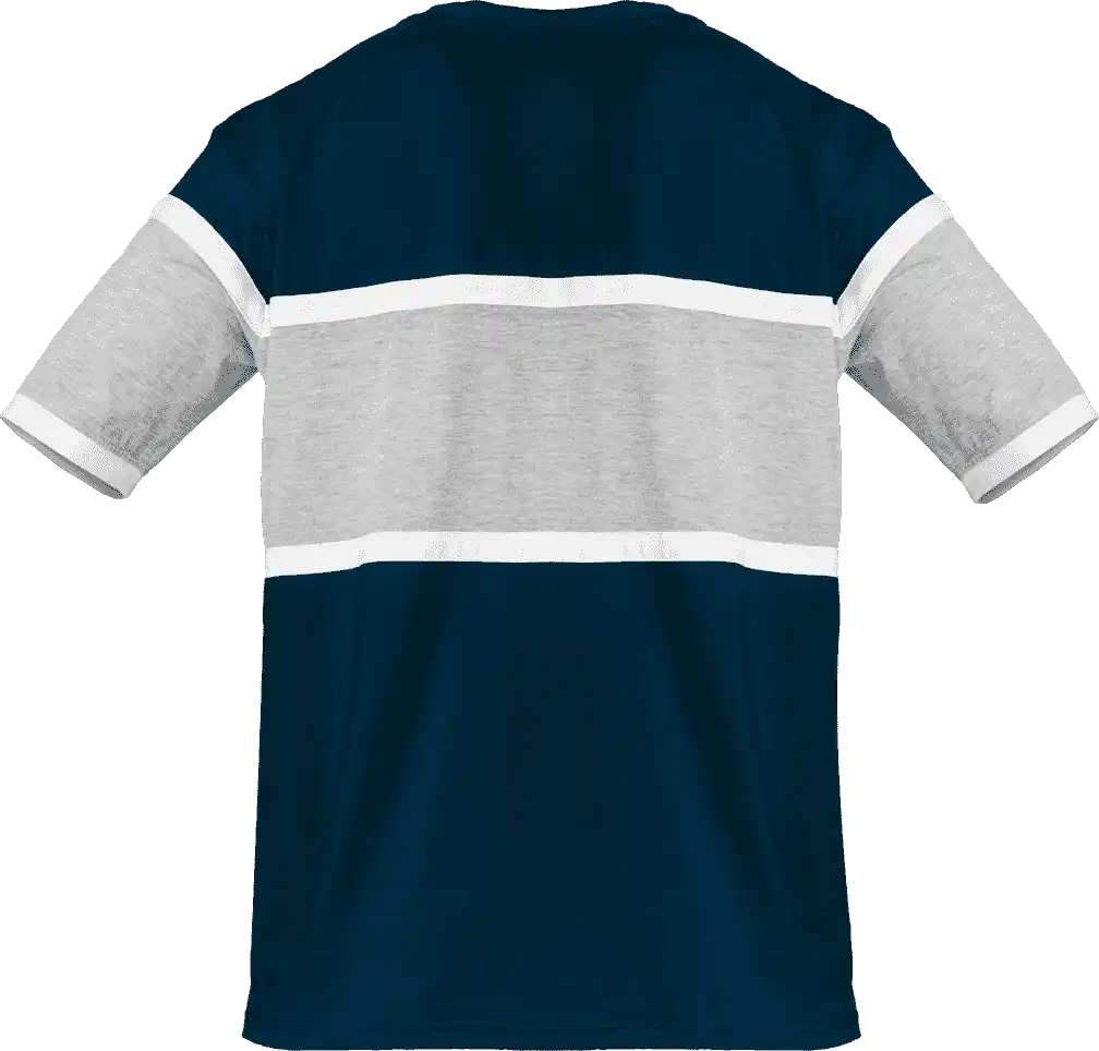 Badger Sport 4980 United Tee - Navy Oxford White